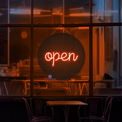 Neon Open Sign Vintage Storefront Led Light