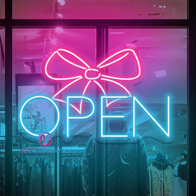 Neon Open Sign LED Light For Storefront