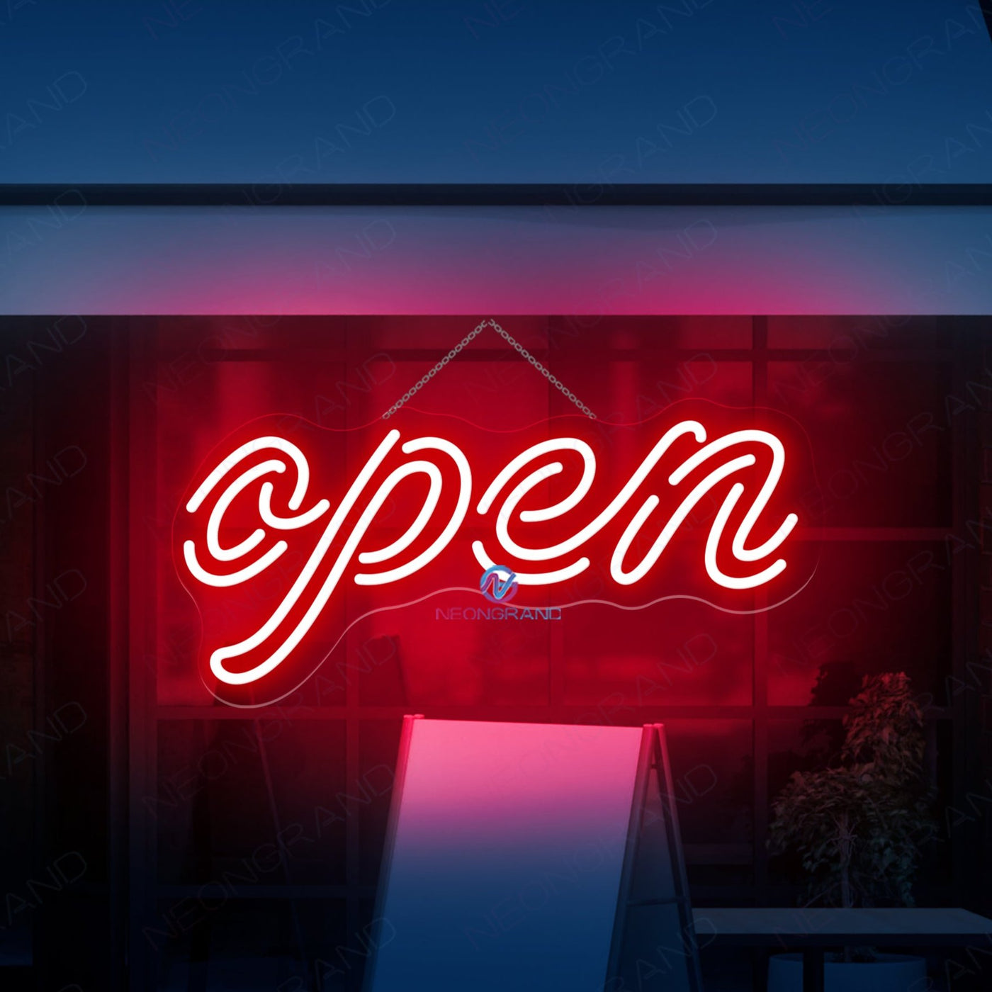 Open Neon Sign Aesthetic Open Storefront Led Light