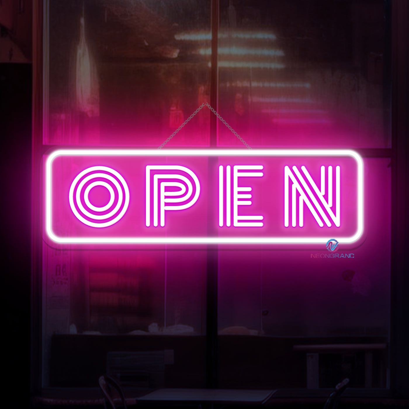 Open Neon Sign Retro Open Led Light