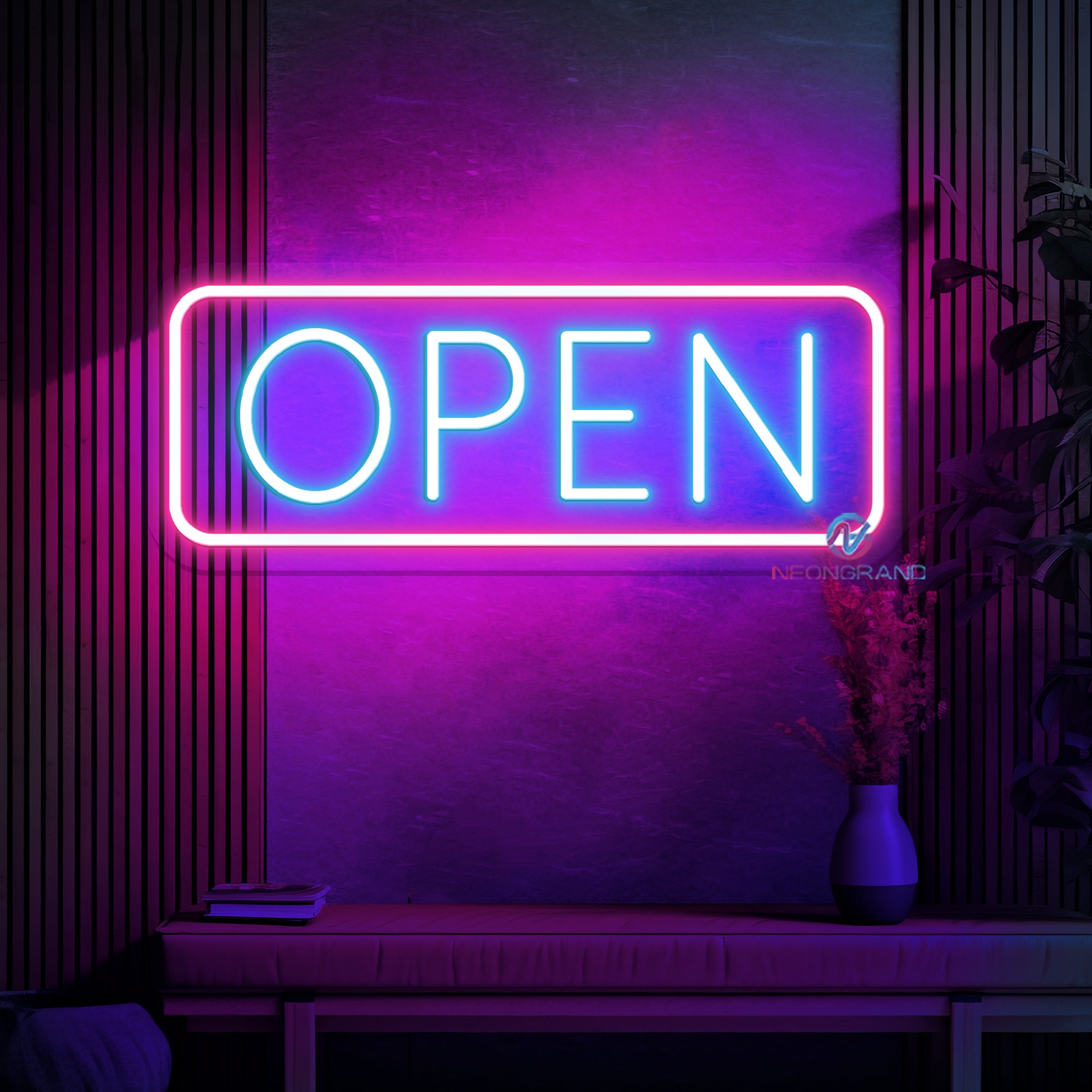 Neon Open Sign Storefront Led Light For Business - NeonGrand
