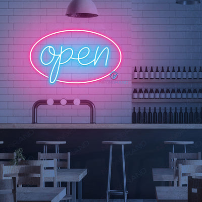 Aesthetic Neon Open Sign Storefront Led Light