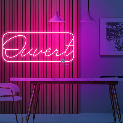 Ouvert Neon Sign Open Led Light