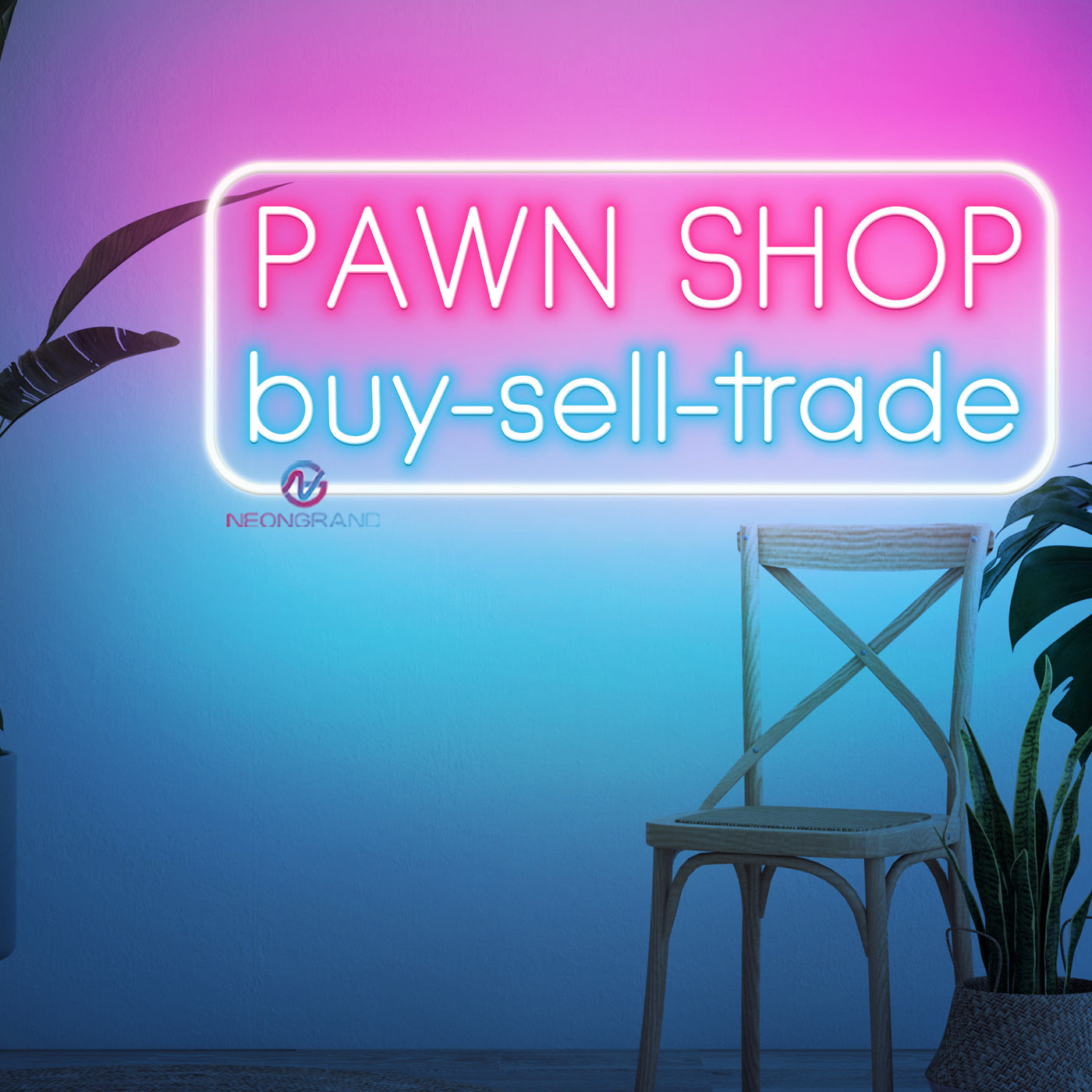 Pawn Shop Neon Sign Open Led Light