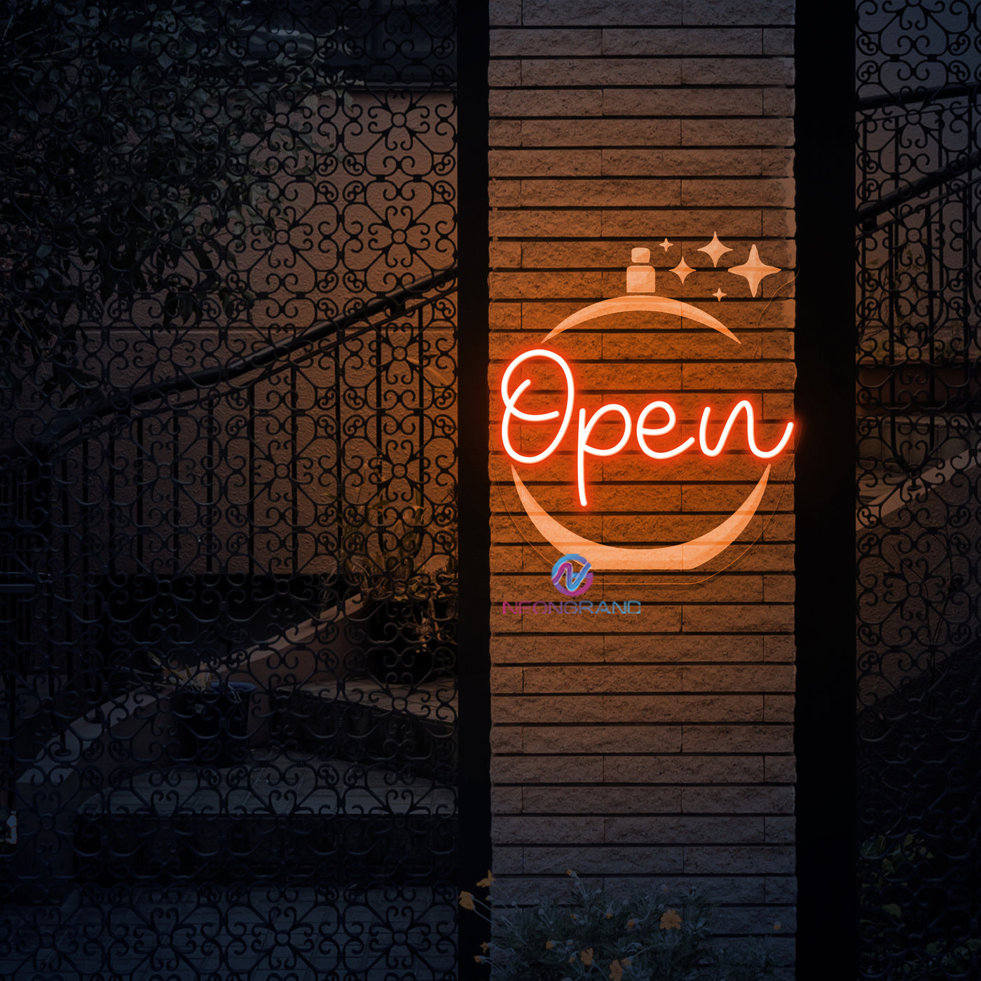 Perfume Open Neon Sign Storefront LED Light