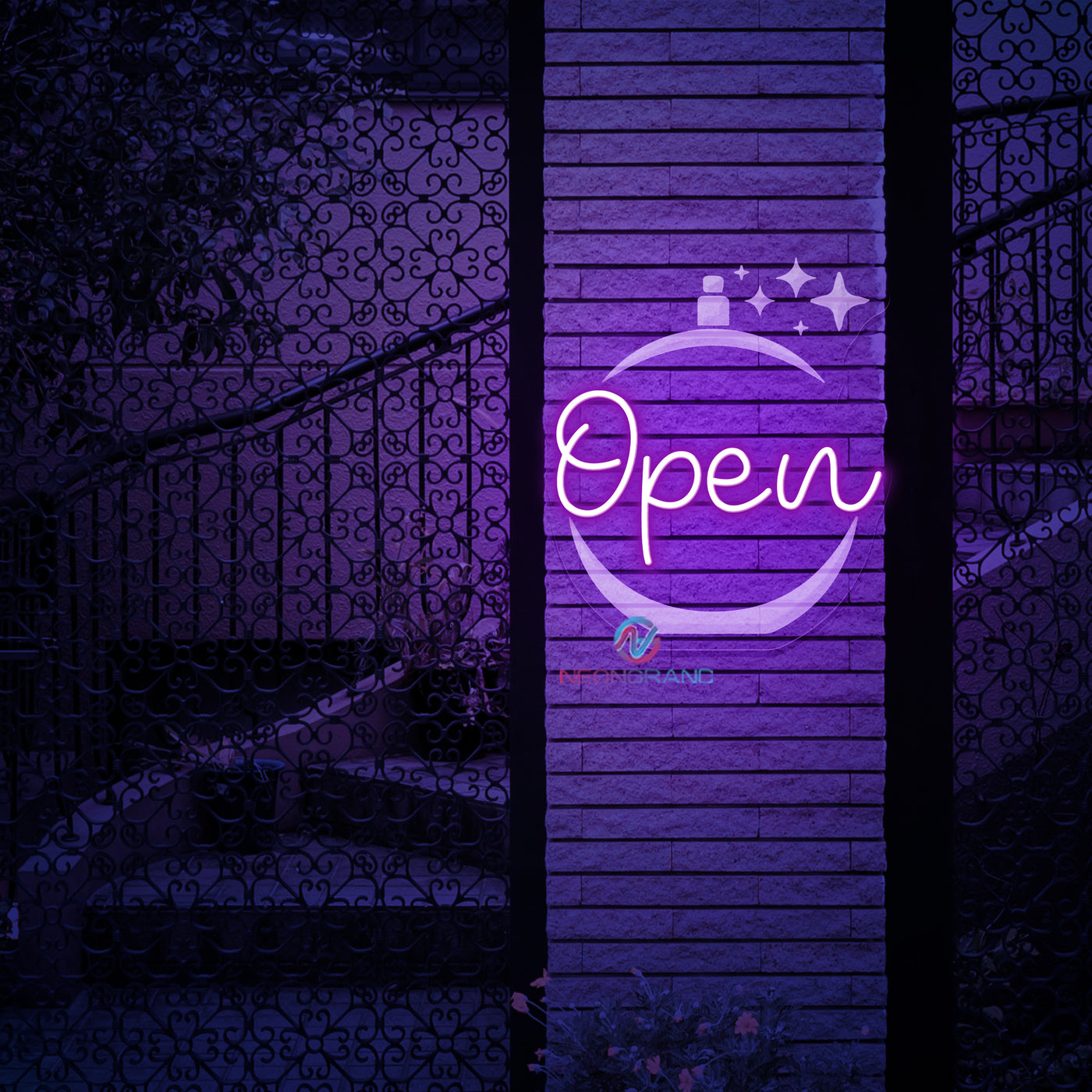 Perfume Open Neon Sign Storefront LED Light