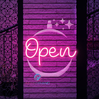 Perfume Open Neon Sign Storefront LED Light For Business
