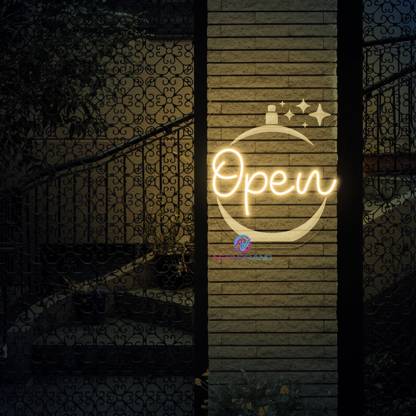 Perfume Open Neon Sign Storefront LED Light