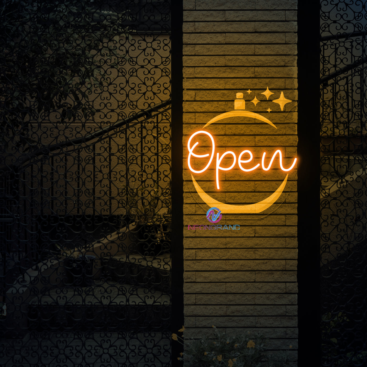 Perfume Open Neon Sign Storefront LED Light