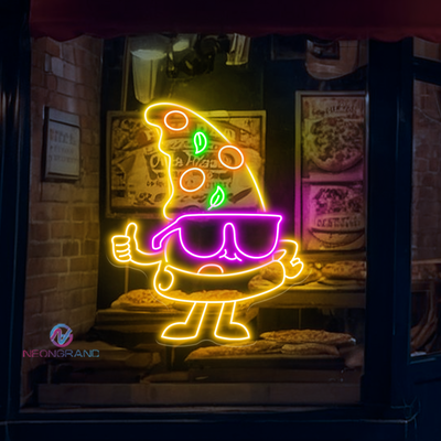 Pizza Neon Sign Food Restaurant Neon Sign