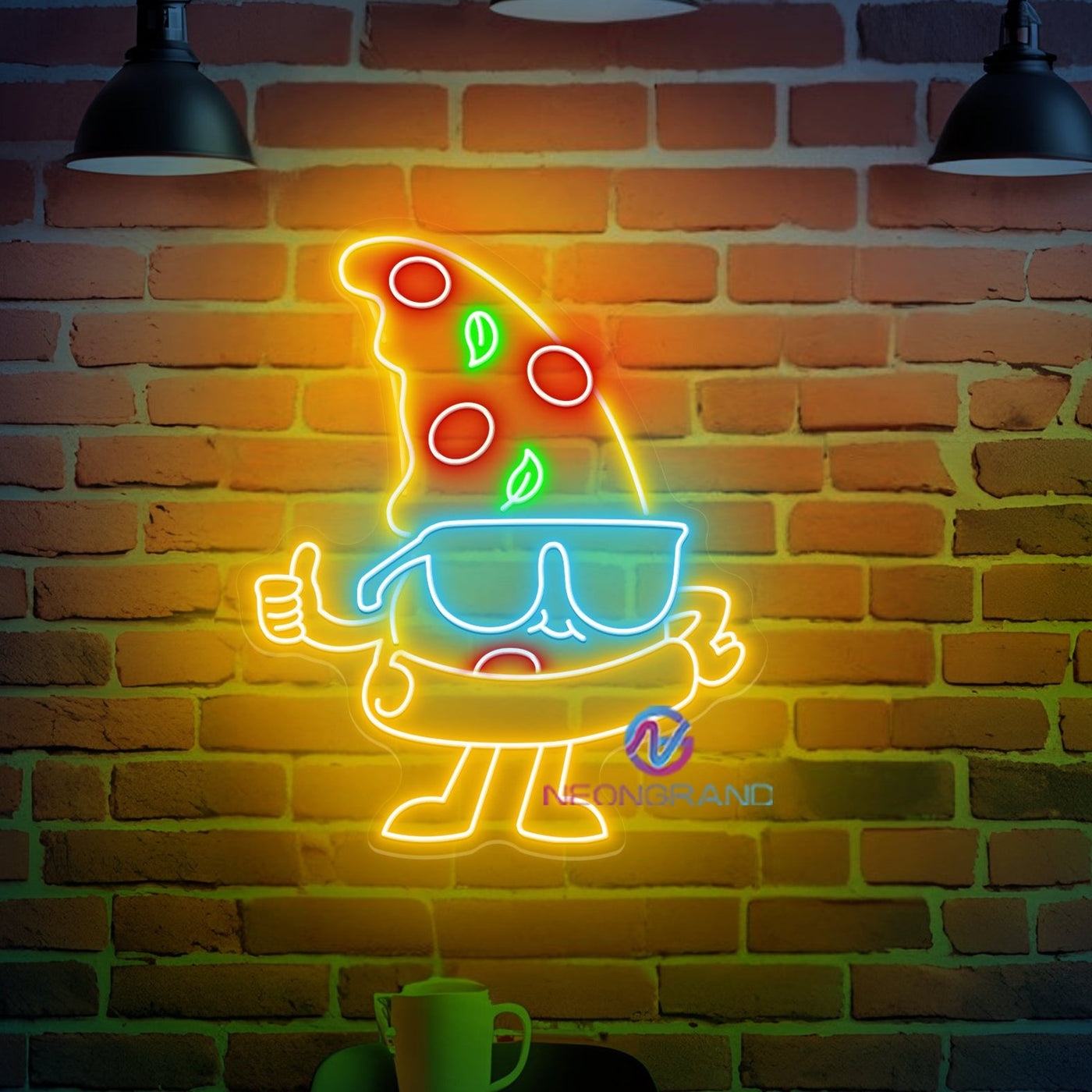 Pizza Neon Sign Food Restaurant Neon Sign