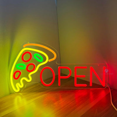 Pizza Open Neon Sign Restaurant LED Light (USB)