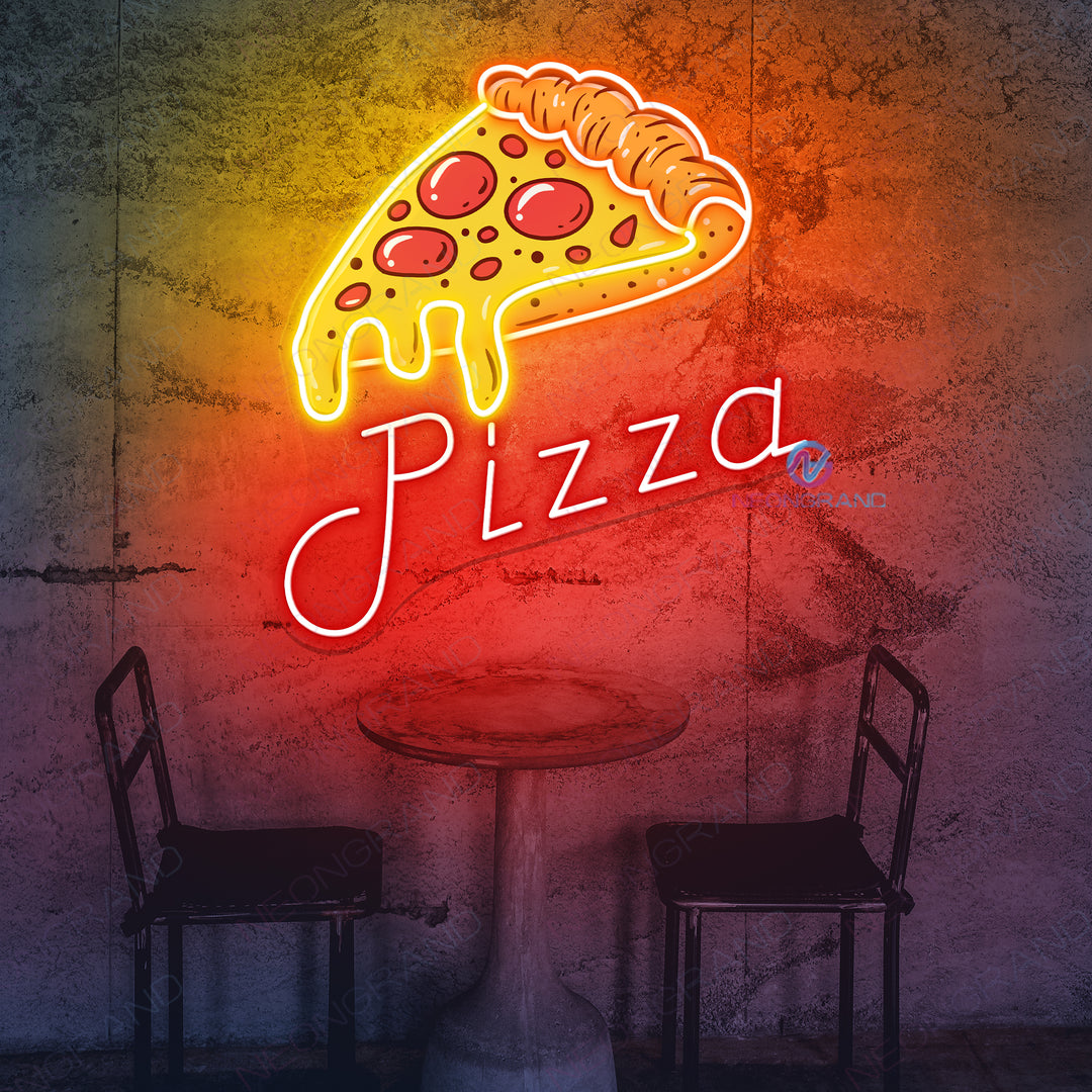 Neon Pizza Sign Kitchen Led Light - NeonGrand