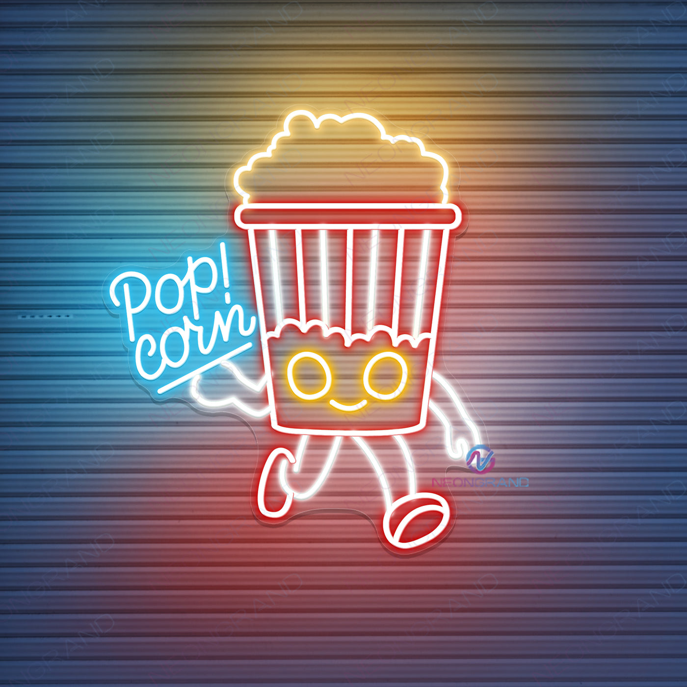 Popcorn Neon Sign Led Light