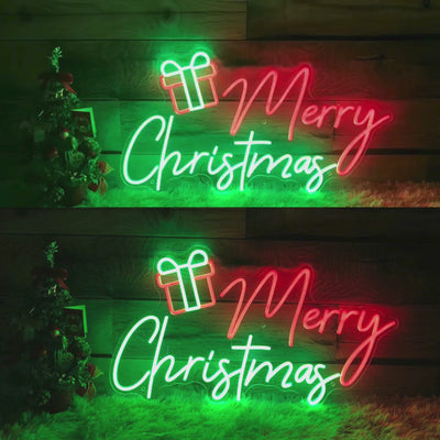 Merry Christmas Neon Sign Xmas Gift LED Light