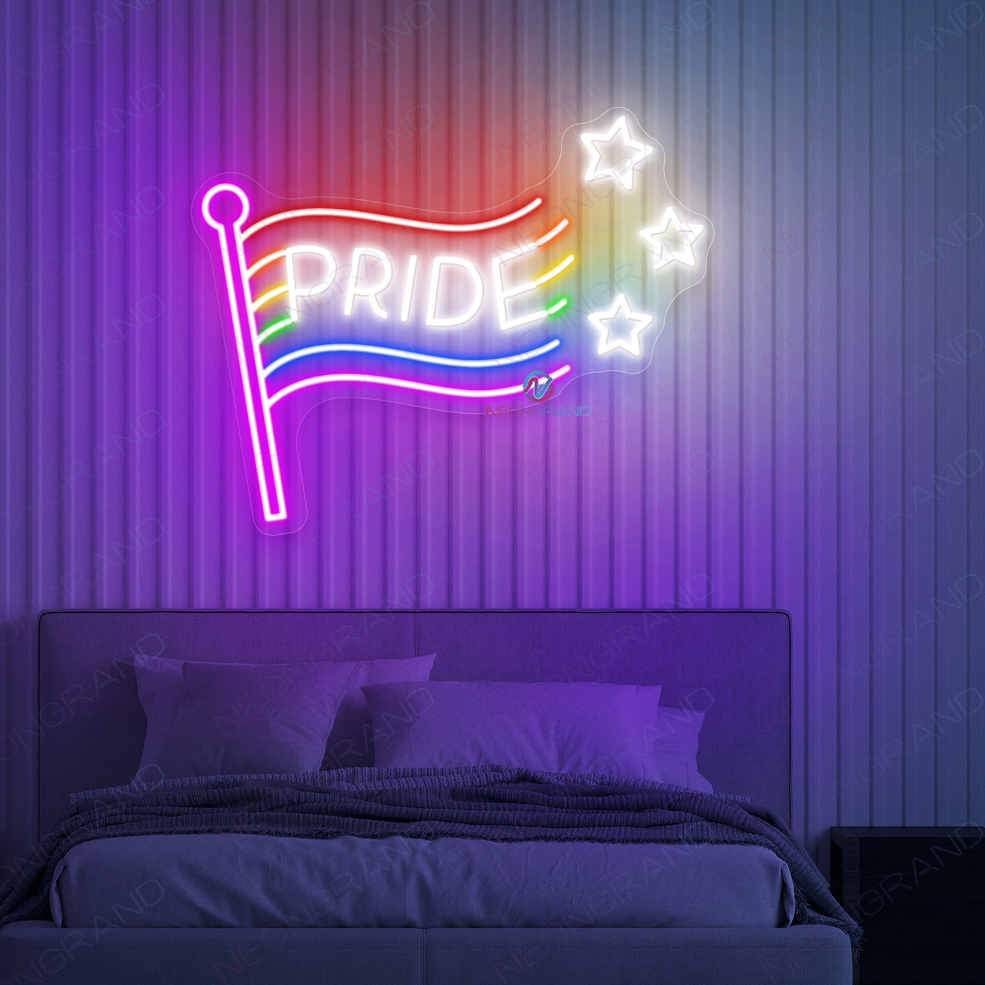 LGBT Neon Sign Pride Flag Led Light