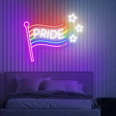 LGBT Neon Sign Pride Flag Led Light