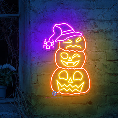 Pumpkin Neon Sign Halloween Led Light