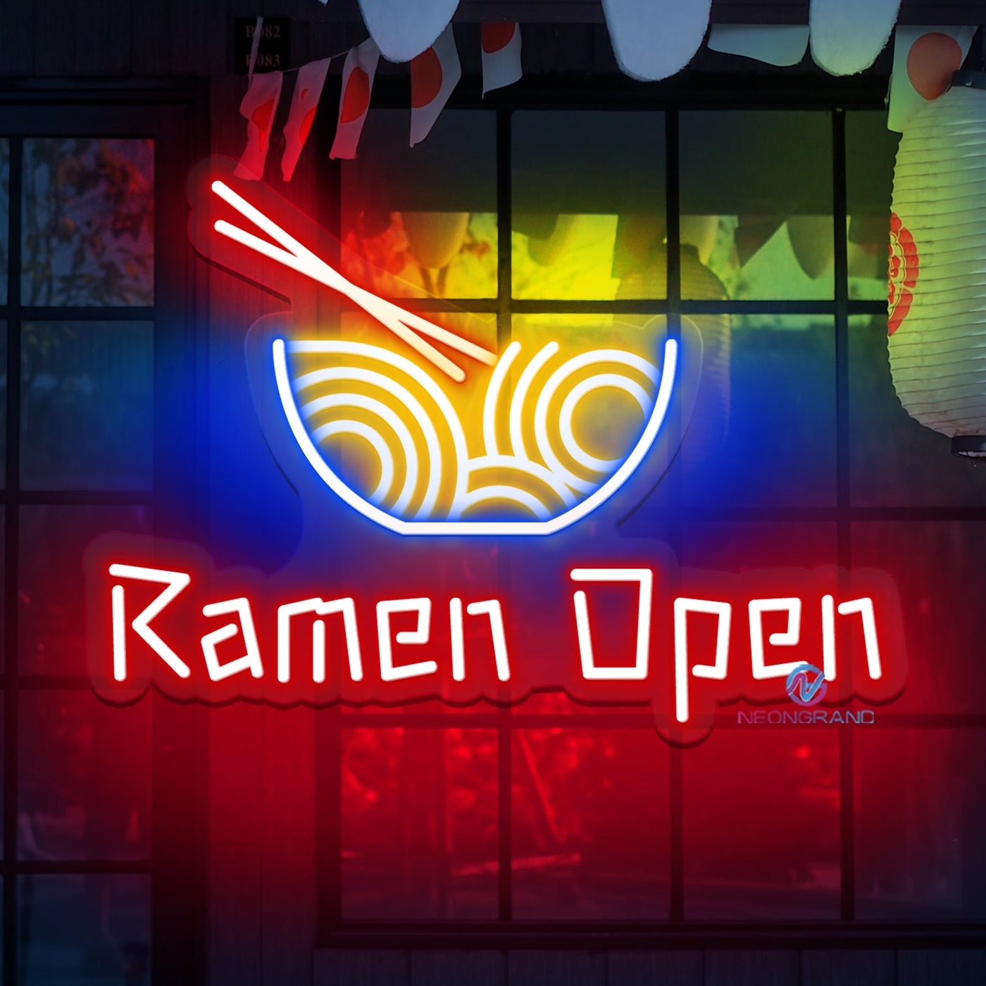 Neon Open Sign Ramen Japanese Led Light