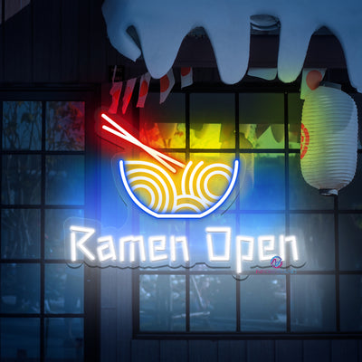 Neon Open Sign Ramen Japanese Led Light