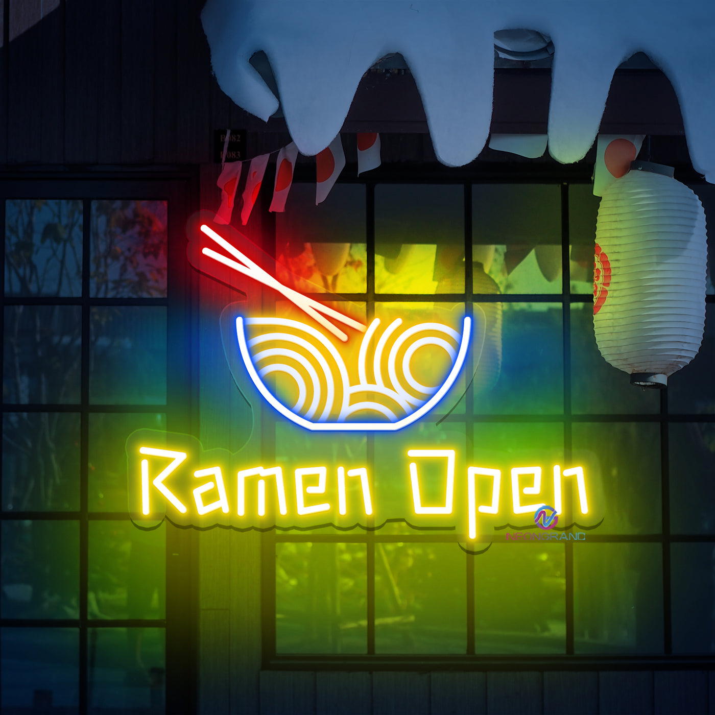 Neon Open Sign Ramen Japanese Led Light