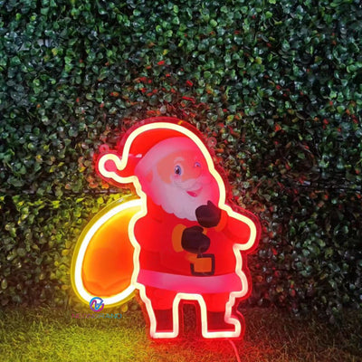 Santa Neon Sign Christmas USB Led Light