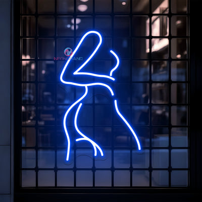 Sexy Girl Neon Sign Man Cave LED Light For Bar
