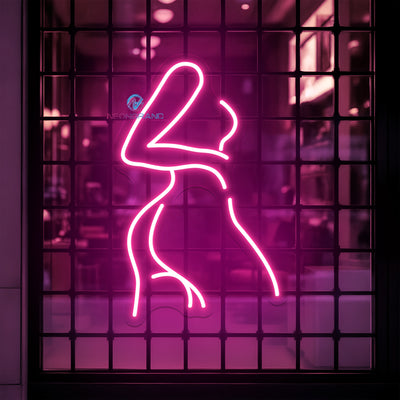 Sexy Girl Neon Sign Man Cave LED Light For Bar