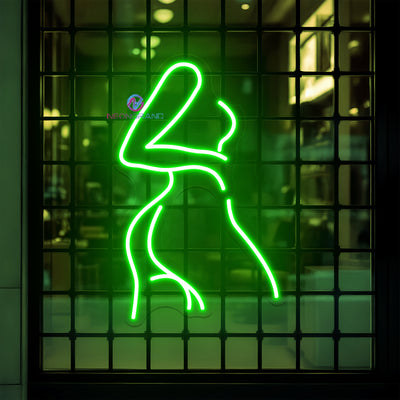 Sexy Girl Neon Sign Man Cave LED Light For Bar