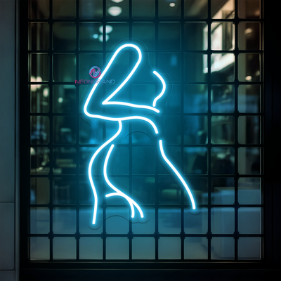 Sexy Girl Neon Sign Man Cave LED Light For Bar