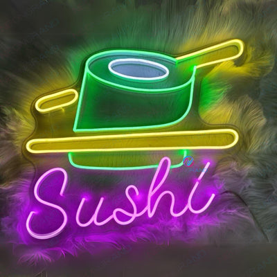 Sushi Neon Sign Food Japanese Led Light