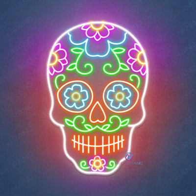 Skull Neon Sign Skeleton Led Light