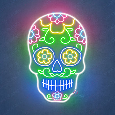 Skull Neon Sign Skeleton Led Light