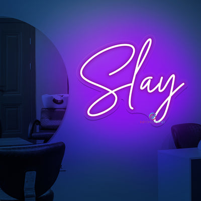 Slay Neon Sign Cool Word Led Light