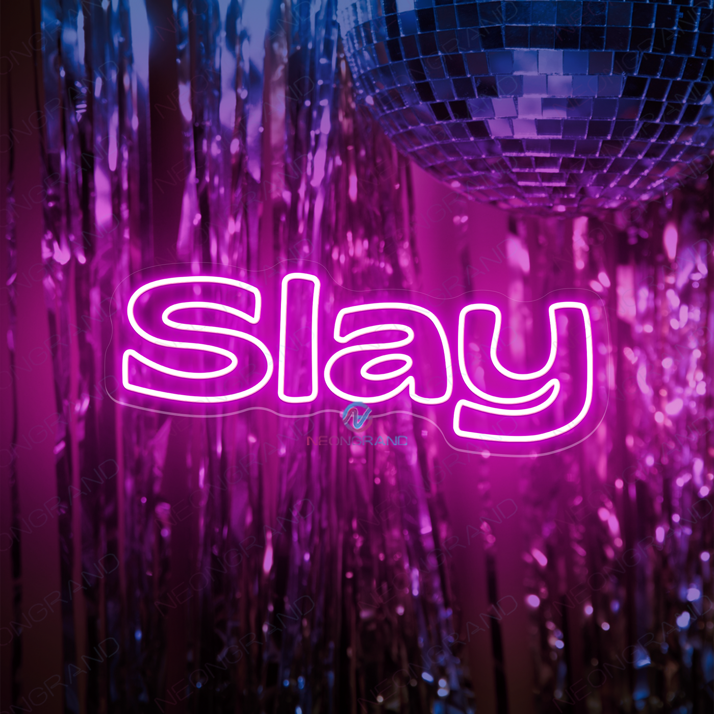 Slay Neon Sign Led Word Lights