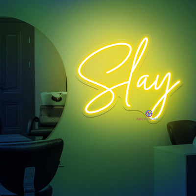 Slay Neon Sign Cool Word Led Light