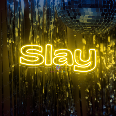 Slay Neon Sign Led Word Lights