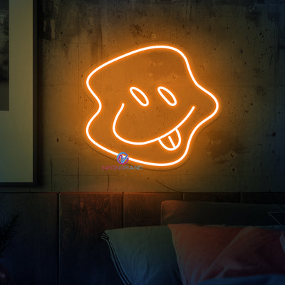 Smiley Face Neon Sign Cool Led Light