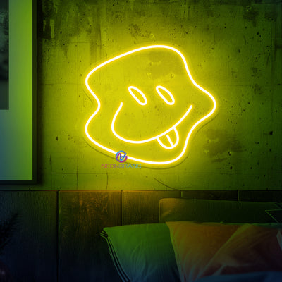 Smiley Face Neon Sign Cool Led Light