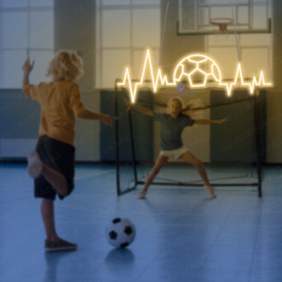 Soccer Neon Sign Gaming Room LED Light For Gamer