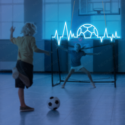 Soccer Neon Sign Gaming Room LED Light For Gamer