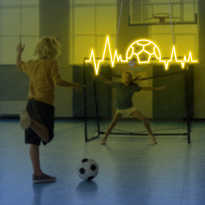 Soccer Neon Sign Gaming Room LED Light For Gamer