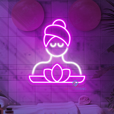 Spa Neon Sign Salon LED Light For Business