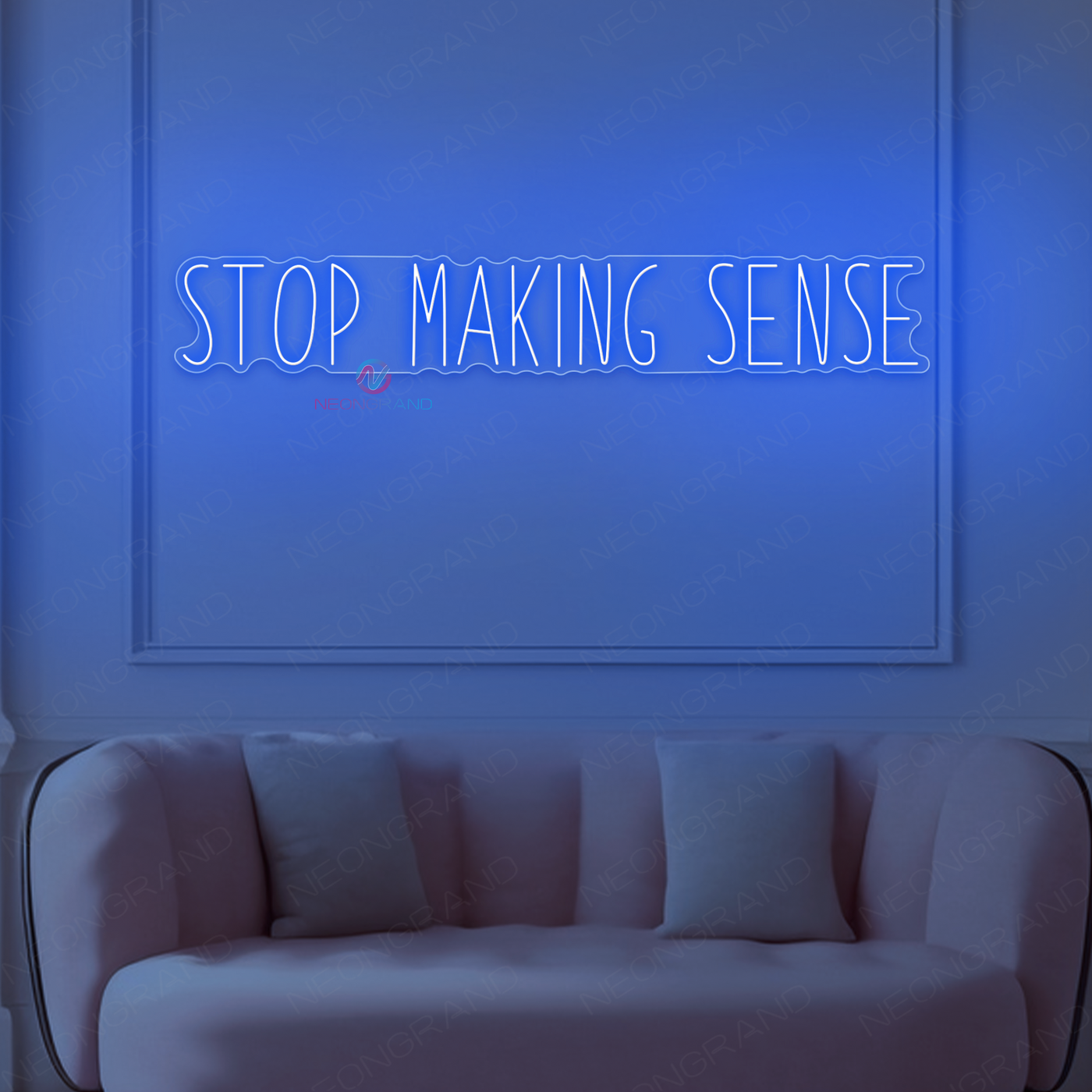 Stop Making Sense Neon Sign Word LED Light