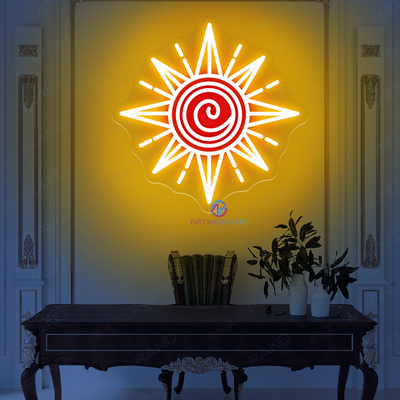 Sun Neon Sign Aesthetic Led Light For Cool Space