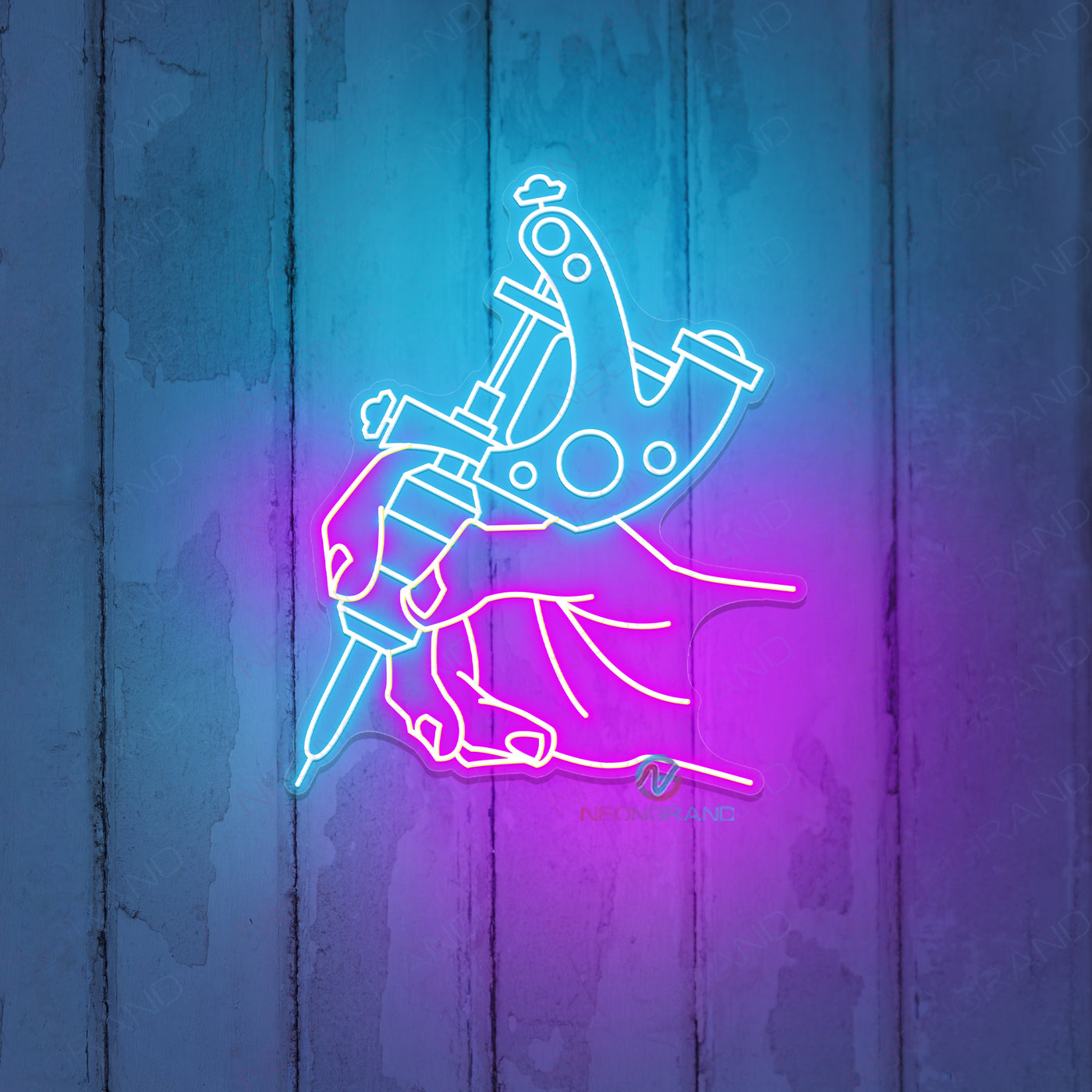 Tattoo Machine Neon Sign Led Light
