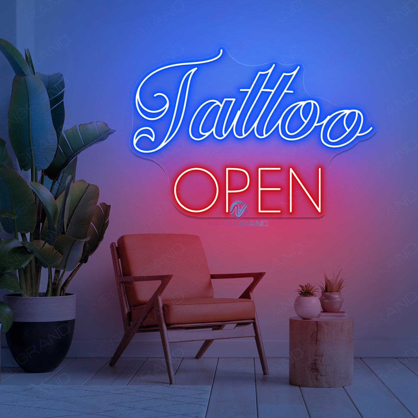 Tattoo Open Neon Sign Business Led Light