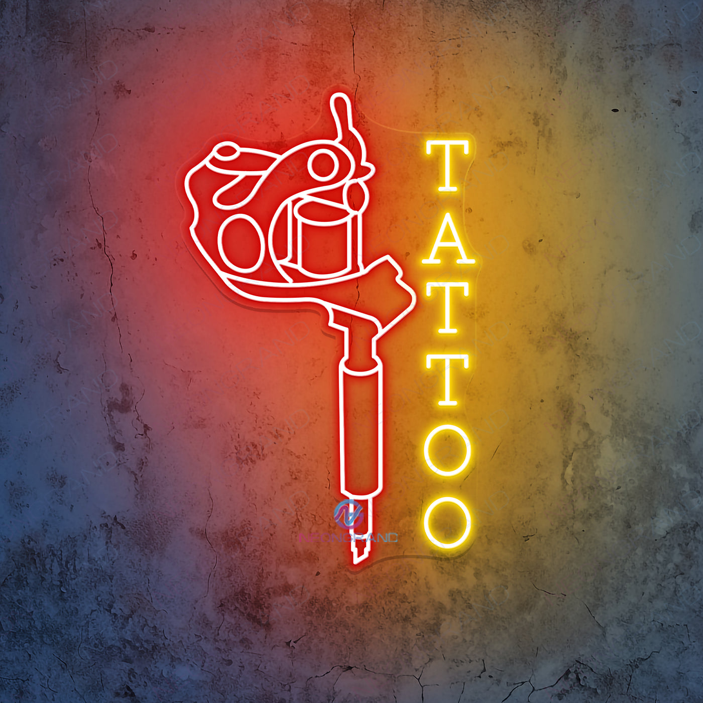 Led tattoo light | Light Signs Cave