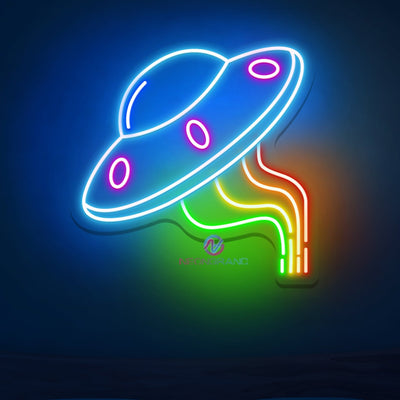 UFO Neon Sign Cool Led Light