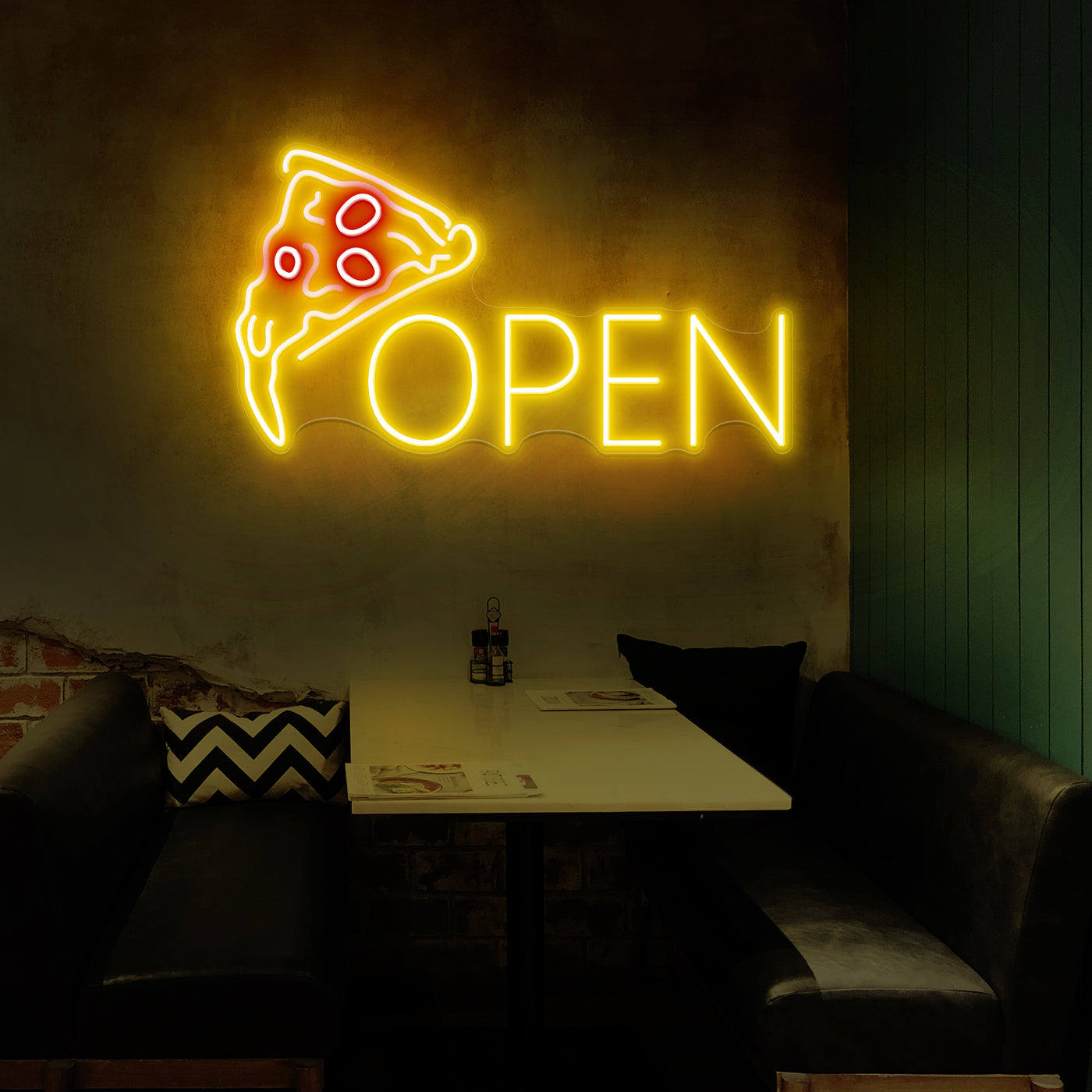 Neon Pizza Open Sign Led Light